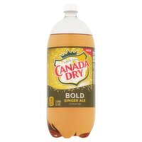 Canada Dry Bold Ginger Ale, 2 liters