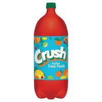 Crush Sparkling Fruit Punch Soda, 2 liters