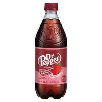 Dr Pepper Strawberries & Cream Soda, 20 fl oz