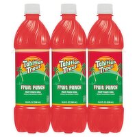 Tahitian Treat Fruit Punch Soda, 16.9 fl oz, 6 count