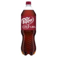 Dr Pepper Soda, 1.25 liter, 42.26 Fluid ounce