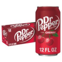 Dr Pepper Cherry Soda, 355 ml, 12 count