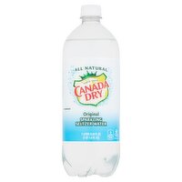 Canada Dry Original Sparkling Seltzer Water, 33.8 fl oz