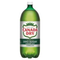 Canada Dry Zero Sugar Ginger Ale, 2.1 qt