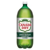 Canada Dry Zero Sugar Ginger Ale, 2.1 qt, 67.6 Fluid ounce