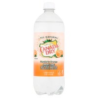 Canada Dry Mandarin Orange Sparkling Seltzer Water, 33.8 fl oz