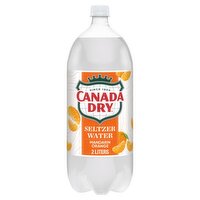 Canada Dry Mandarin Orange Seltzer Water, 2 liter