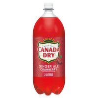 Canada Dry Cranberry Ginger Ale, 2 liters