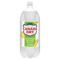Canada Dry Lemon Lime Seltzer Water, 2.1 qt