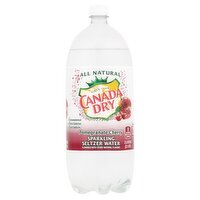 Canada Dry Pomegranate Cherry Sparkling Seltzer Water, 2.1 qt