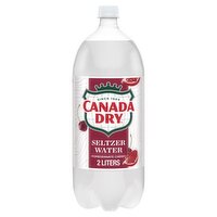 Canada Dry Pomegranate Cherry Seltzer Water, 2 liter