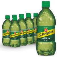 Schweppes Ginger Ale Soad, 12 fl oz, 8 count