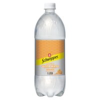 Schweppes Premium Orange Unsweetened Sparkling Seltzer Water, 1 liter
