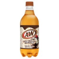 A&W Ice Cream Sundae Soda Limited Edition, 20 fl oz