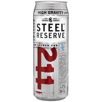 Steel Reserve High Gravity Lager - Single 24 oz Can, 24 fl oz, 24 Fluid ounce