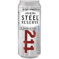 Steel Reserve High Gravity Lager - 6 Pack, 16 oz Cans, 96 fl oz