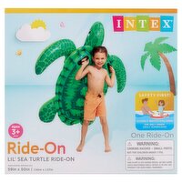 Intex Lil' Sea Turtle Ride-On, Ages 3+ Years, 1 count