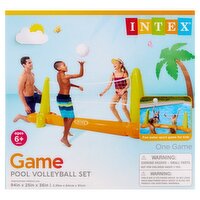 Intex Pool Volleyball Set Game, Ages 6+ Years, 1 count