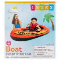 Intex Explorer 100 Boat, Ages 6+ Years, 1 count