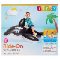 Intex Whale Ride-On, Ages 3+ Years, 1 count