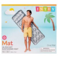 Intex 18-Pocket Suntanner Mat, 1 count