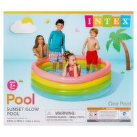 Intex Sunset Glow Pool, Ages 3+ Years, 1 count