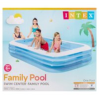 Intex Swim Center Family Pool, Ages 6+ Years, 1 count