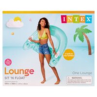 Intex Sit 'N Float Lounge, 1 count