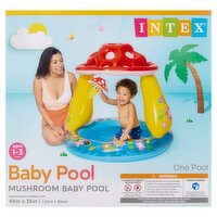 Intex Mushroom Baby Pool, Ages 1-3 Years, 1 count