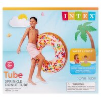 Intex Sprinkle Donut Tube, Ages 9+ Years, 1 count