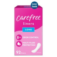 Carefree Long Liners, 92 count