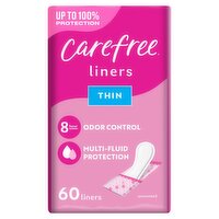 Carefree Thin Liners, 60 count, 60 Each