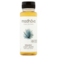 Madhăva Organic Light Agave, 11.75 oz