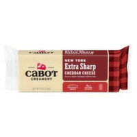 Cabot Creamery New York Extra Sharp Cheddar Cheese, 8 oz