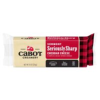 Cabot Creamery Vermont Seriously Sharp Cheddar Cheese, 8 oz