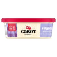 Cabot Horseradish Spreadable Cheddar Cheese, 8 oz