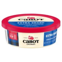 Cabot Extra Sharp Spreadable Cheddar Cheese, 8 oz