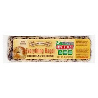 Cabot Cabot Everything Bagel Cheddar Cheese, 8 oz, 8 Ounce 