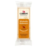 Cabot Wickedly Habanero Cheddar Cheese, 8 oz