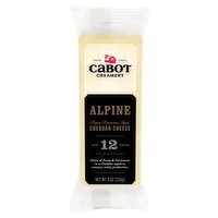 Cabot Creamery Cabot Creamery Alpine Cheddar Cheese, 8 oz, 8 Ounce 