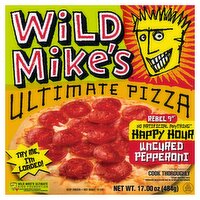 Wild Mike's Rebel 9" Happy Hour Uncured Pepperoni Ultimate Pizza, 17.00 oz