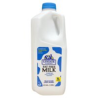 UPSTATE FARMS Fat Free Milk, 1/2 gal