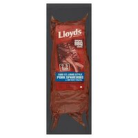 Lloyd's Barbeque Co. Seasoned & Smoked St. Louis Style Pork Spareribs in BBQ Sauce, 36.8 oz, 36.8 Ounce