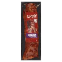 Lloyd's Barbeque Co. Seasoned & Smoked Baby Back Pork Ribs in BBQ Sauce, 40 oz, 40 Ounce