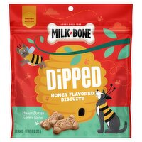 Milk-Bone Dipped Honey Flavored Biscuits Dog Snacks Limited Edition, 10 oz