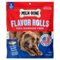 Milk-Bone Flavor Rolls Dog Treat, 5 count, 11 oz
