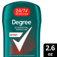 Degree Essential Protection Sport Antiperspirant Deodorant, 2.6 oz