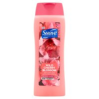 Suave Essentials Wild Cherry Blossom Gentle Body Wash, 18 fl oz, 18 Fluid ounce