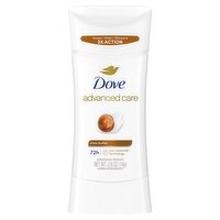 Dove Advanced Care Shea Butter Antiperspirant Deodorant, 2.6 oz, 2.6 Ounce