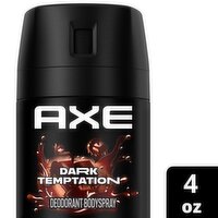 Axe Dark Temptation Deodorant Bodyspray, 4 oz